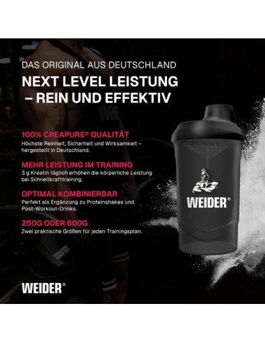 Creapure - Buy Weider Pure Creatine 250g in the Swiss online shop