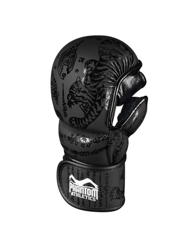 Phantom Sparring MMA Handschuhe Thai Style Black/Black