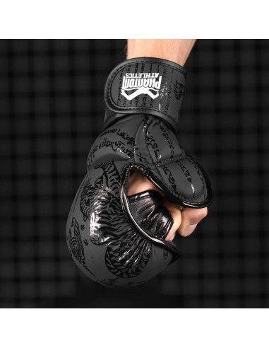 Phantom Sparring MMA Handschuhe Thai Style Black/Black