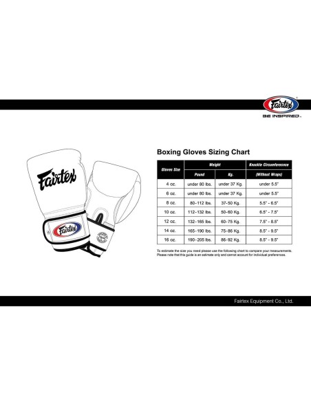 Fairtex BGV9 Mexican Style Boxing Gloves White | Vikingstore Switzerland