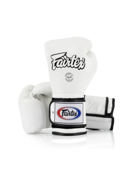 Fairtex BGV9 Mexican Style Boxing Gloves White | Vikingstore Switzerland