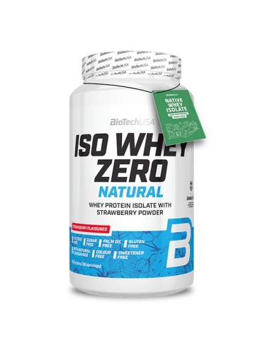 BioTechUSA Iso Whey Zero Natural senza dolcificanti Svizzera
