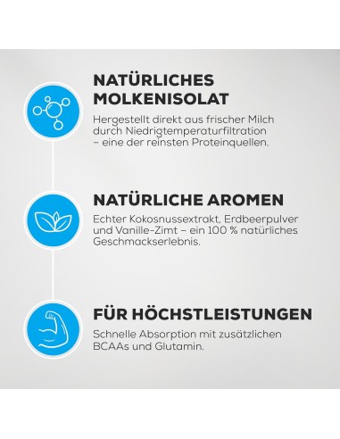 BioTechUSA Iso Whey Zero Natural senza dolcificanti Svizzera