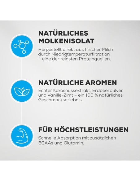 BioTechUSA Iso Whey Zero Natural senza dolcificanti Svizzera