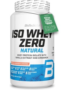 BioTechUSA Iso Whey Zero Natural senza dolcificanti Svizzera