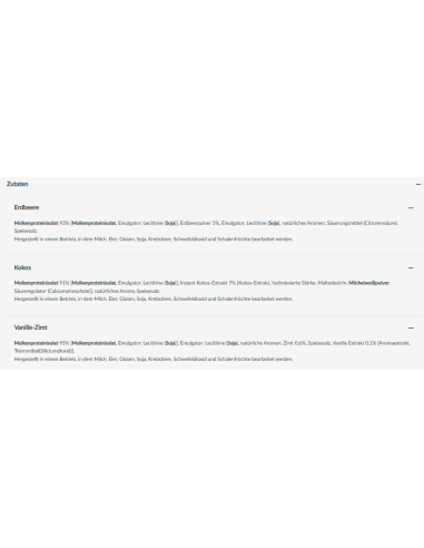 BioTechUSA Iso Whey Zero Natural senza dolcificanti Svizzera