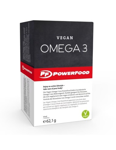 PowerFood One Vegan Omega3 per una vita attiva