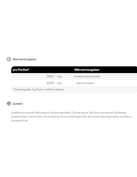 Weider Créatine Creapure Suisse | Force & Performance