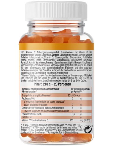 Weider Gommes à la vitamine C 84Stk