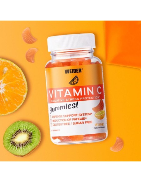 Weider Gommes à la vitamine C 84Stk