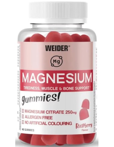 Weider Gummies Magnésium Suisse | Muscles & Récupération
