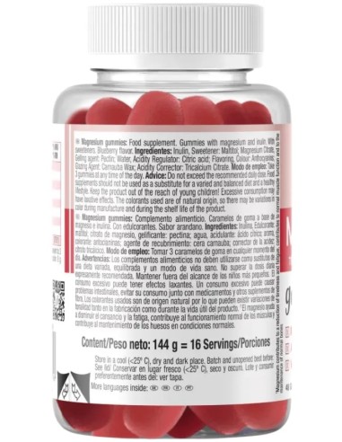 Weider Gummies Magnésium Suisse | Muscles & Récupération