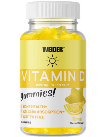 Weider Gummies Vitamine D Suisse | Immunité & Os