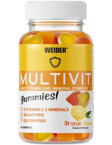 Gommes multivitaminées Weider : Rechargez vos vitamines avec délice