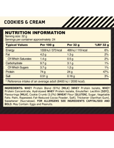 Achetez Optimum Nutrition 100% Gold Whey Standard 2