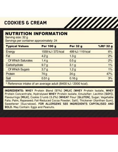 Optimum Nutrition 100% Gold Whey Standard kaufen