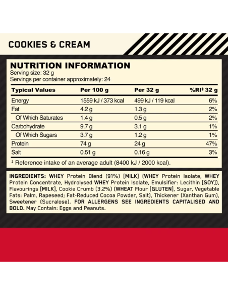 Optimum Nutrition 100% Gold Whey Standard kaufen