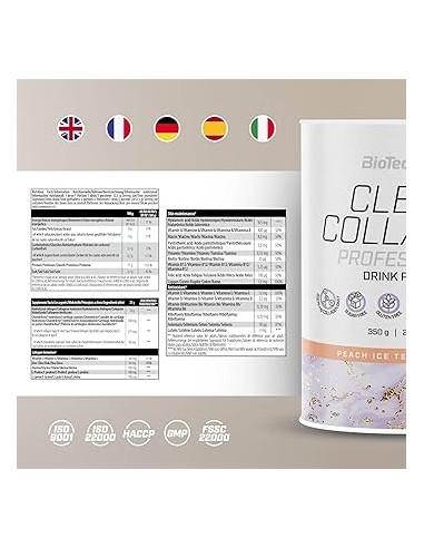 Clear Collagen drink powder - Biotech buy in Swiss online shop