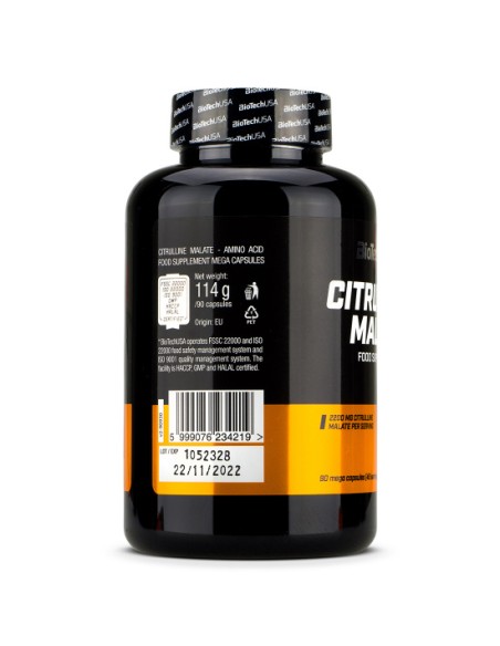 Steigere deine Ausdauer mit Citrulline Malate von Bio Tech USA