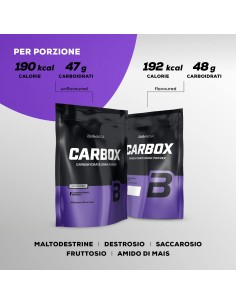 Carbox de BioTech USA : 5 glucides pour une puissance maximale de fitness ! ! 2