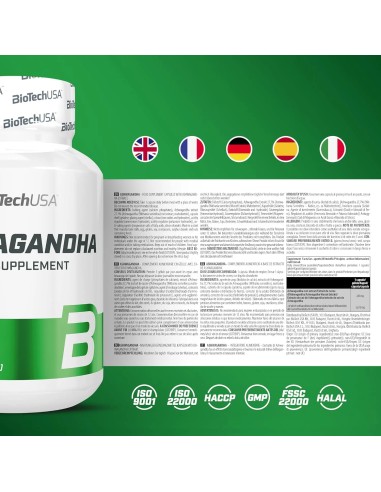 Acheter Ashwagandha - Bio Tech USA dans notre boutique en ligne suisse