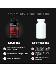 Body Attack Omega 3 + Vitamine D3 K2 – 240 gélules 2