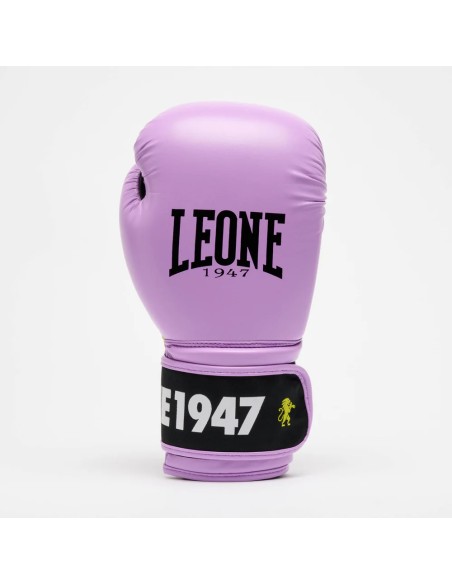 Guantoni da boxe da donna - Leone Stripe taglia 47, colore viola