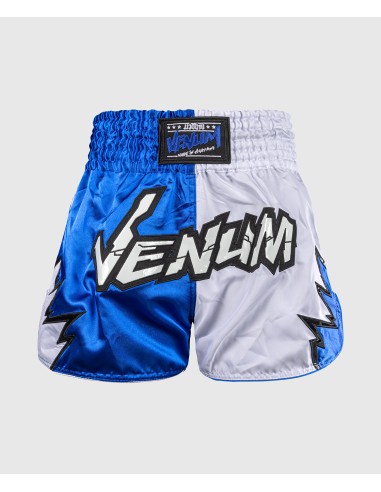 Short de Muay Thai Inferno 2.0 de Venum – Style blanc/bleu