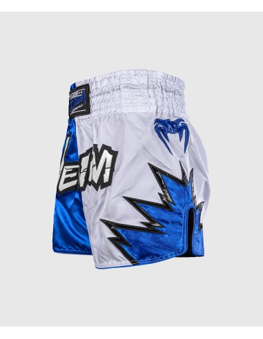 Short de Muay Thai Inferno 2.0 de Venum – Style blanc/bleu