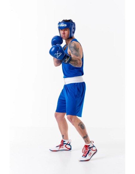 Sting Men's Mettle Boxing Shirt Blue Corner buy in Swiss online shop