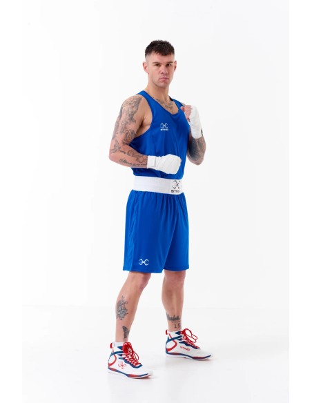 Sting Men's Mettle Boxing Shirt Blue Corner buy in Swiss online shop