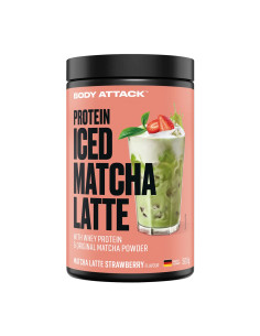 Body Attack Iced Matcha Latte Strawberry