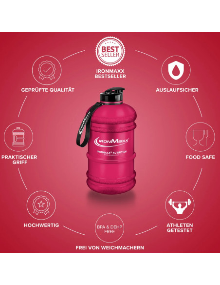 2200ml Power: Buy the Ironmaxx® water gallon