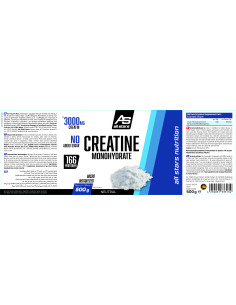 Creatine Monohydrate Creapure - All Stars - buy in Swiss online shop 2
