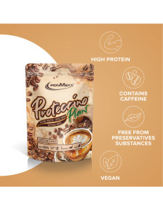 IronMaxx Proteccino Plant | Café protéiné végan Cappuccino 2