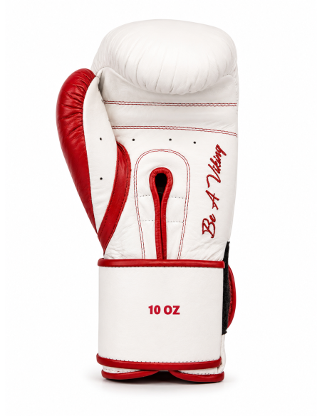 Guantoni da Boxe Viking in Vera Pelle con Imbottitura in Crine