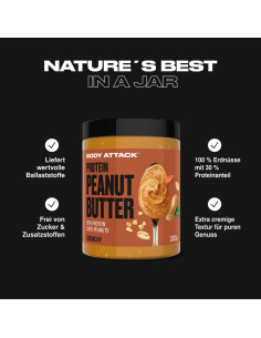 Body Attack Protein Peanut Butter with 30% Protein 2
