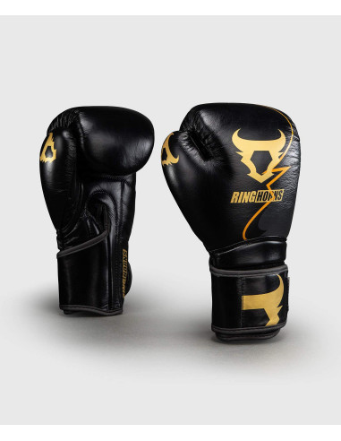 Ringhorn Boxhandschuhe Charger Schwarz/Gold