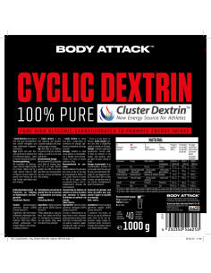 Buy Body Attack Cyclic Dextrin 1 kg | Vikingstore 2
