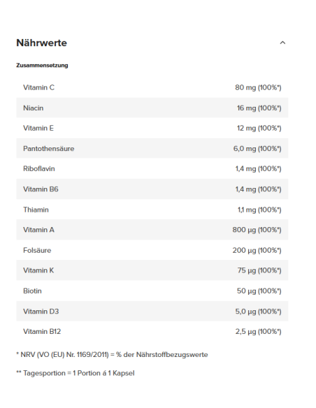 Acheter IronMaxx Multi-Vitamin 130 gélules | Vikingstore