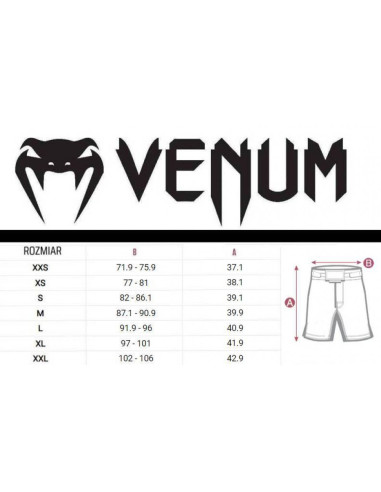 Venum No-Gi 6.0 MMA Shorts Black Grey | Vikingstore