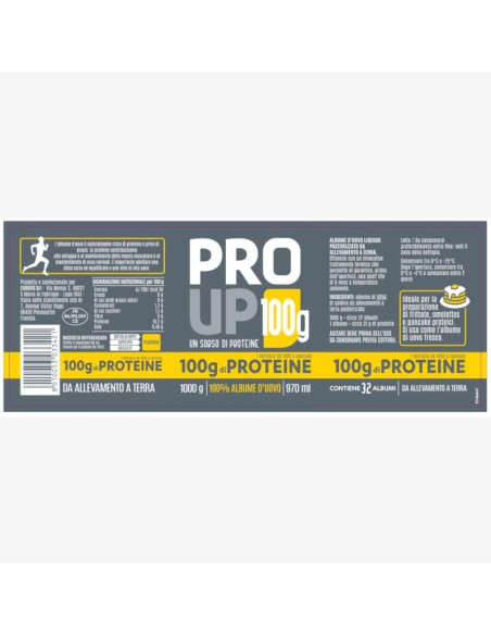 Eurovo ProUp Albume liquido 960 ml