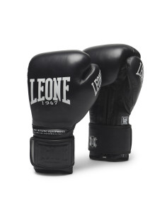 Leone Guantoni da boxe The Greatest GN111 Nero | Pelle e Velcro