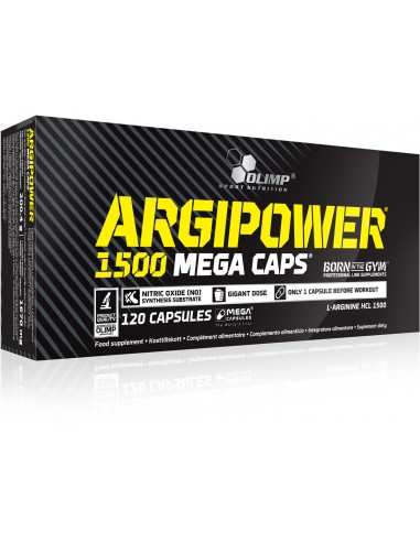 ArgiPower 1500 Mega Caps: Powerful pump for bodybuilders