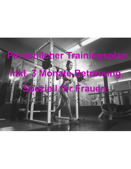 Piano di allenamento per donne - piano di allenamento personale individuale