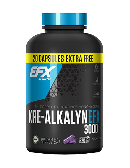 Strength gain guaranteed: Buy EFX Kre-Alkalyn 3000