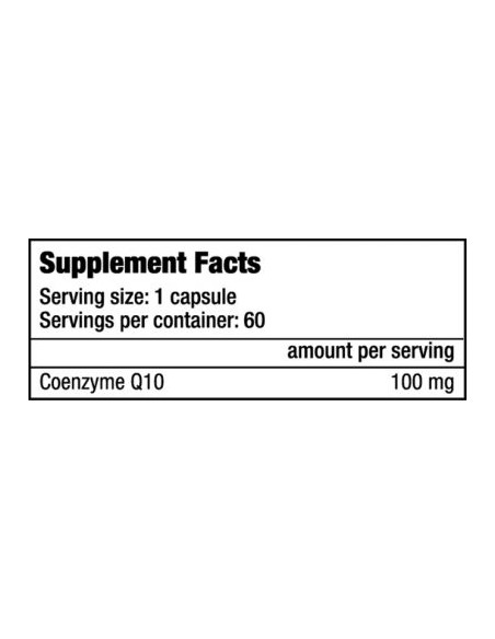 Bio Tech USA Q10 Coenzyme 60 Stk Etikett