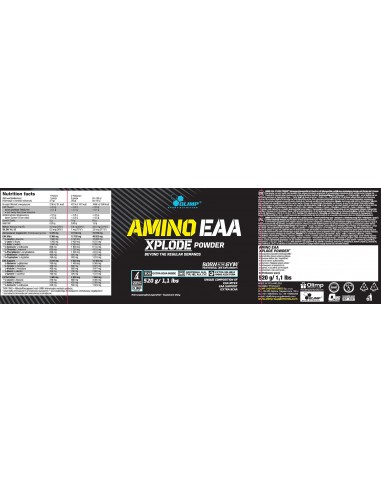 Olimp Amino EAA Xplode: Fast absorption, top flavour