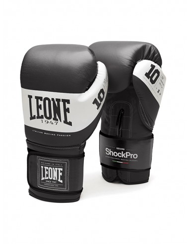 Leone Boxhandschuhe Shock Pro Schwarz