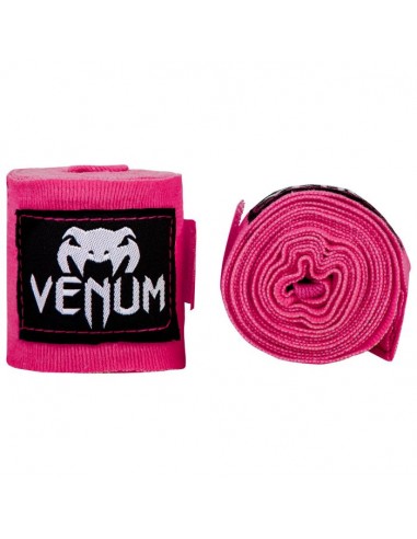 Venum Kontact Boxing Bandagen 4m rosa